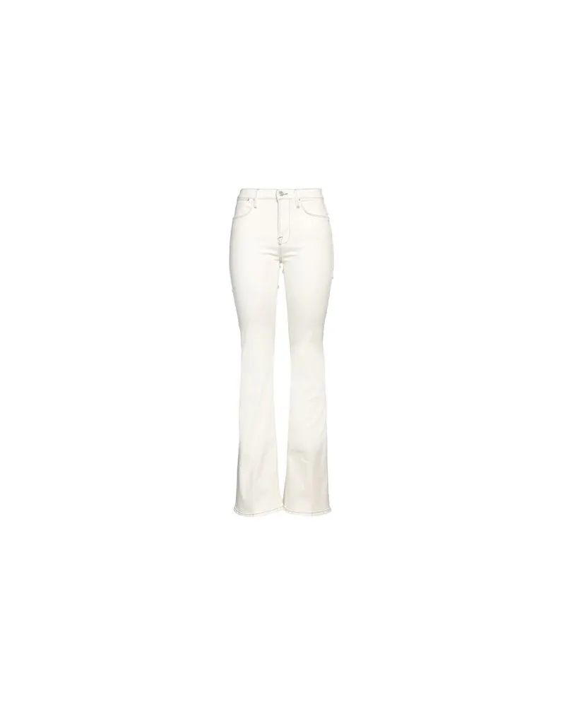 Frame Denim HOSEN & RÖCKE - Jeanshosenauf YOOX.COM Elfenbein
