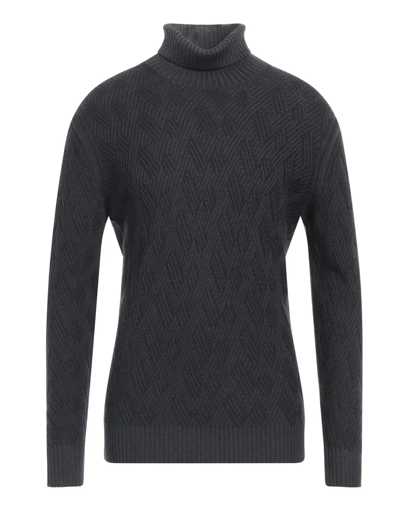 Filippo de Laurentiis Rollkragenpullover Granitgrau