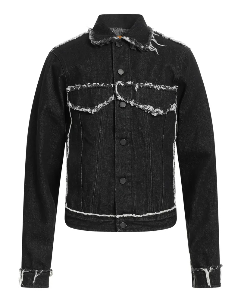 AIREI Jeansjacke/-mantel Schwarz