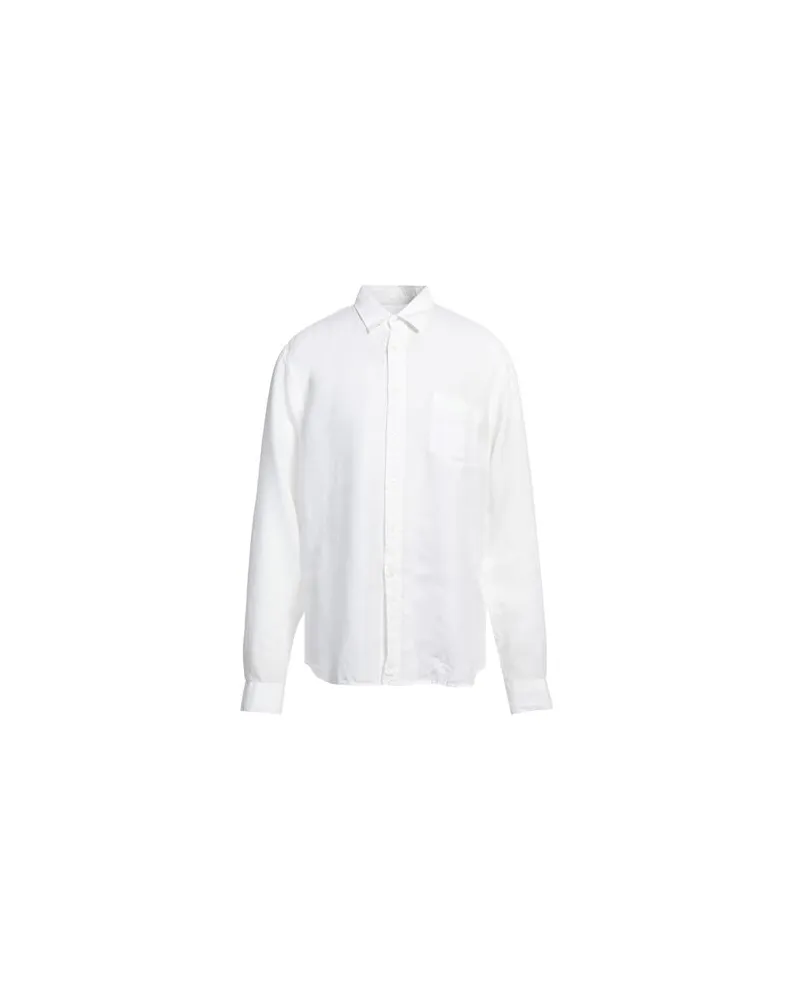 120% Lino TOPS - Hemdenauf YOOX.COM Weiß