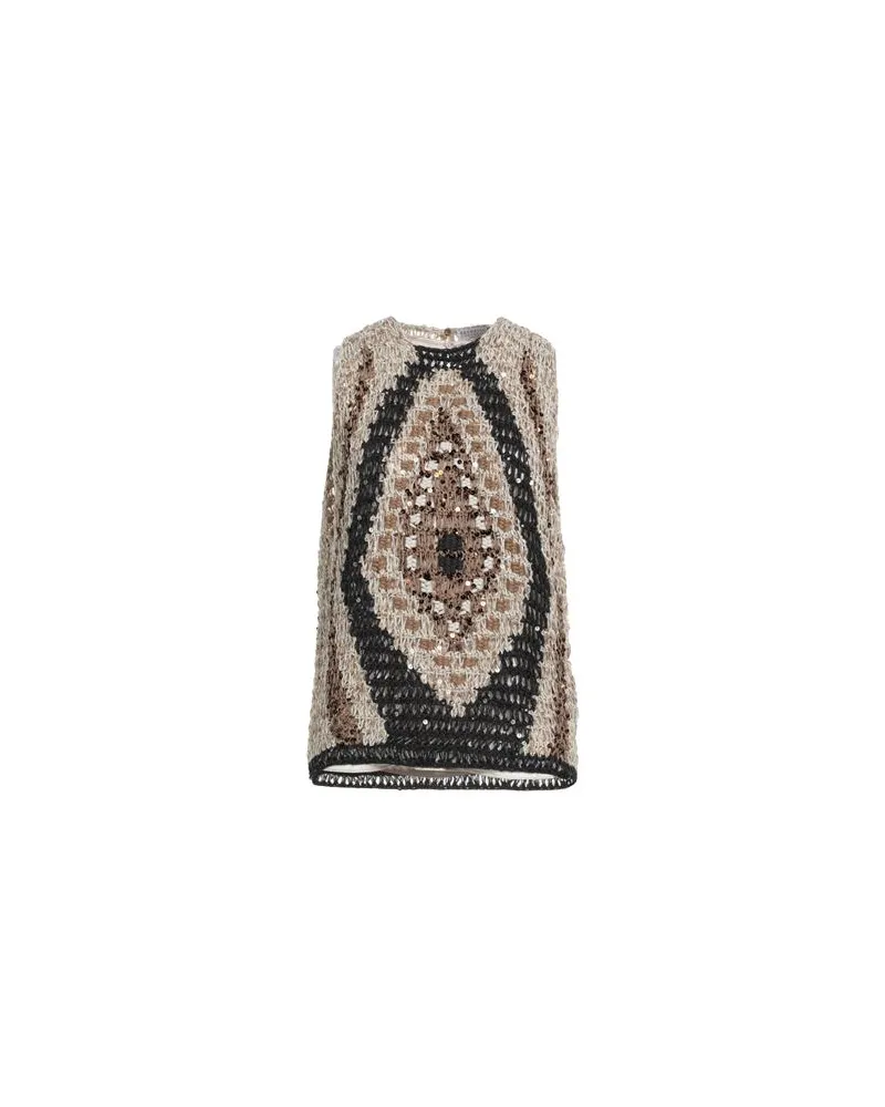 Brunello Cucinelli STRICKWAREN - Pulloverauf YOOX.COM Khaki