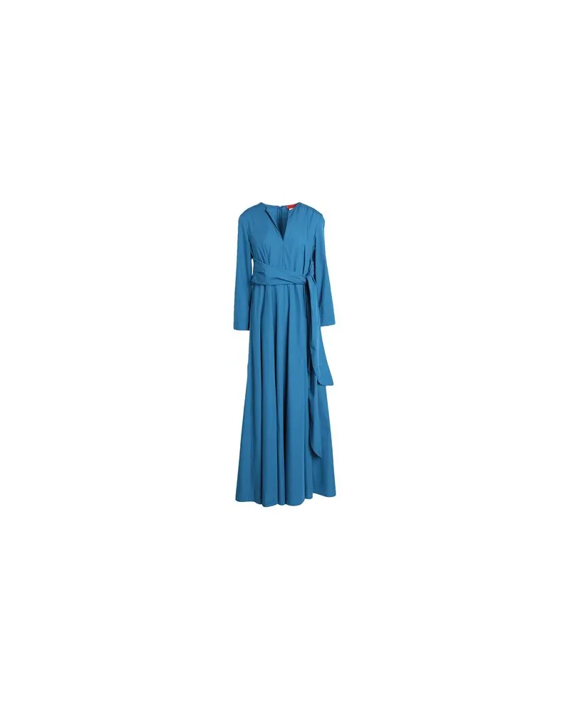 MAX&Co. KLEIDER - Maxi-Kleiderauf YOOX.COM Azurblau