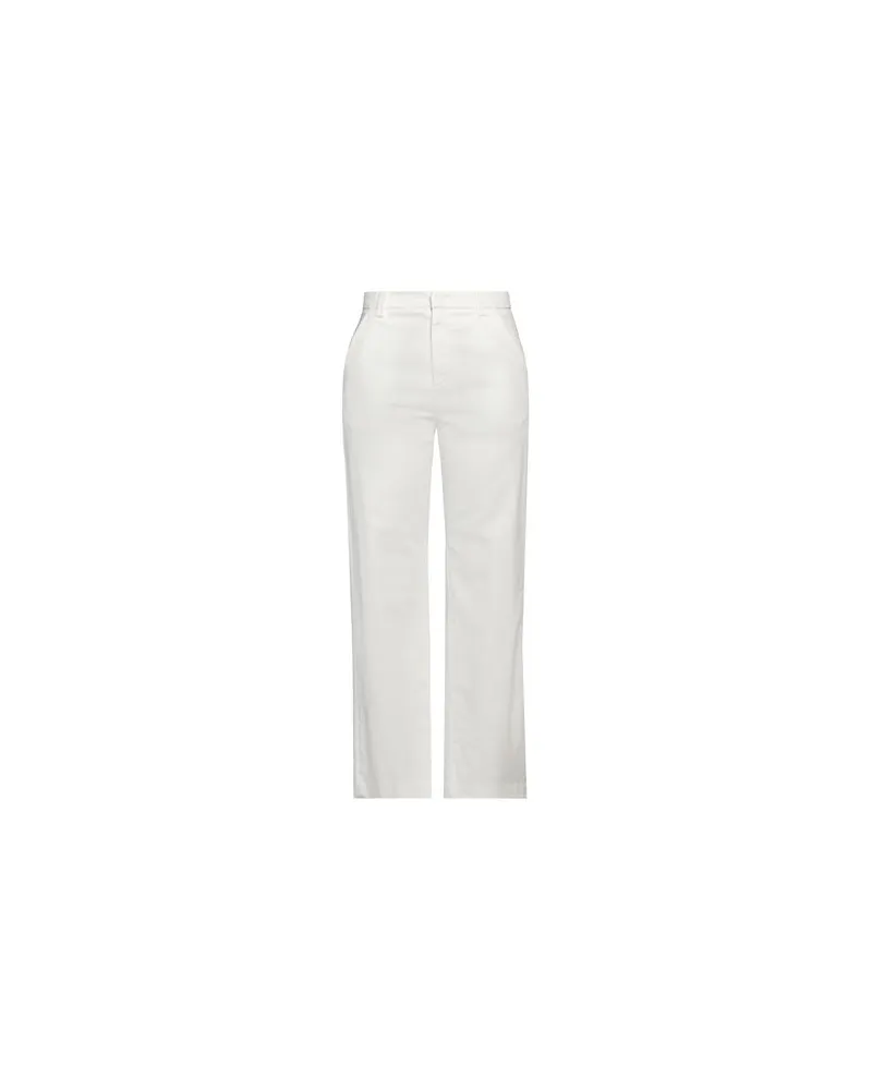 Dondup HOSEN & RÖCKE - Hosenauf YOOX.COM Weiß