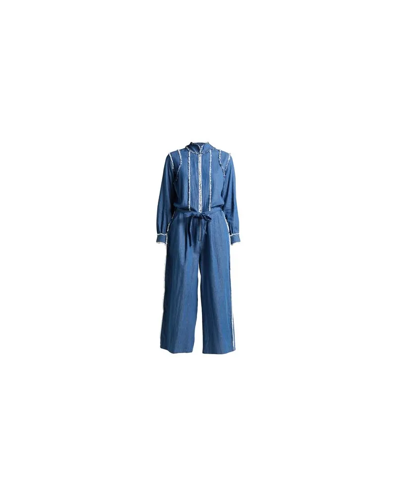 Connor & Blake OVERALLS - Jumpsuitsauf YOOX.COM Blau