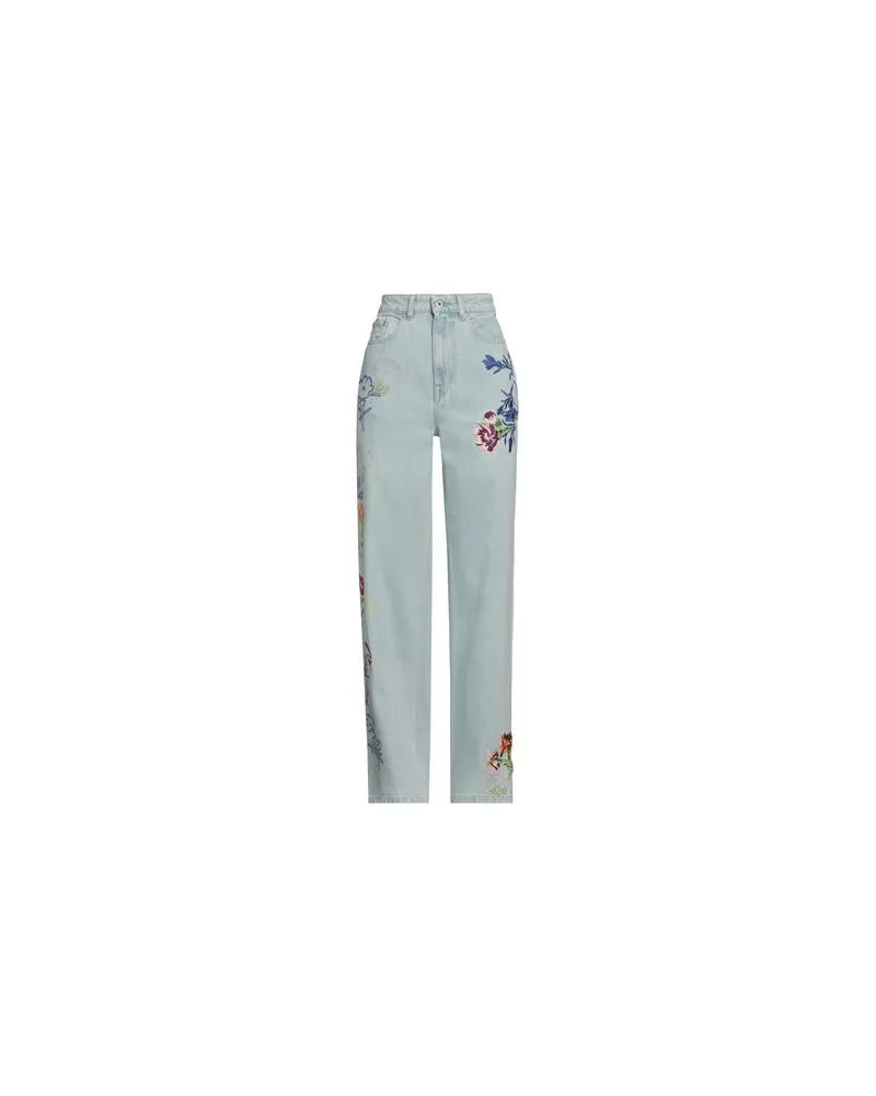 Kenzo HOSEN & RÖCKE - Jeanshosenauf YOOX.COM Blau