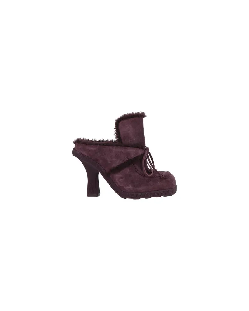 Burberry SCHUHE - Mules & Clogsauf YOOX.COM Dunkelviolett