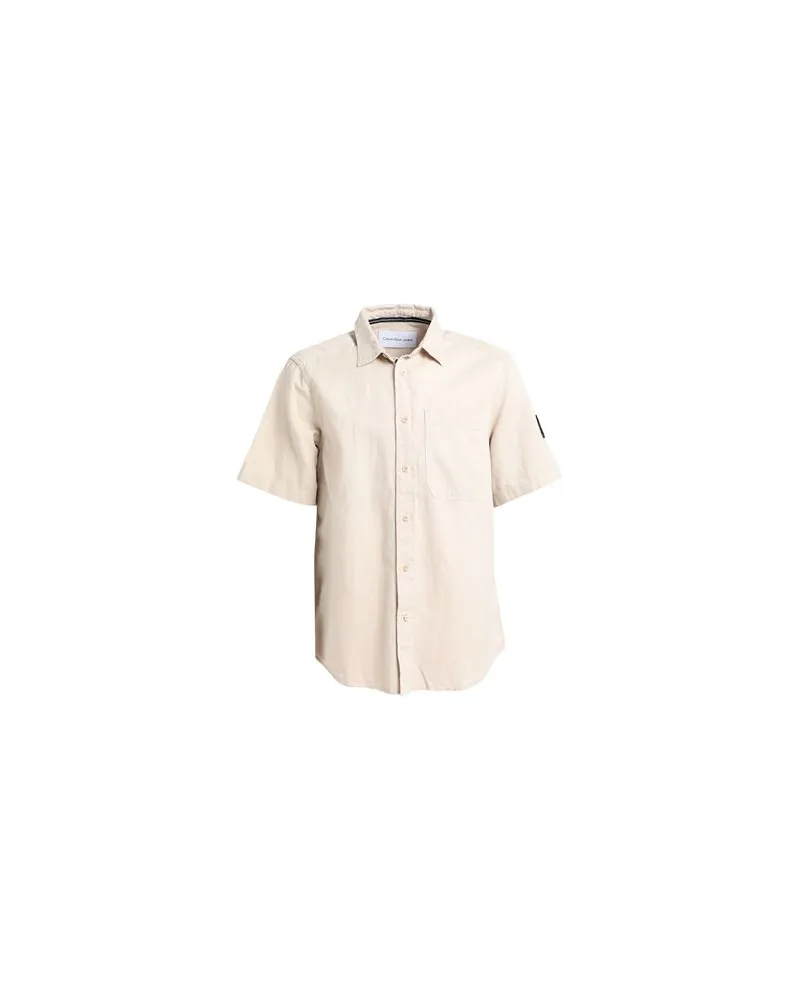 Calvin Klein TOPS - Hemdenauf YOOX.COM Cremeweiß