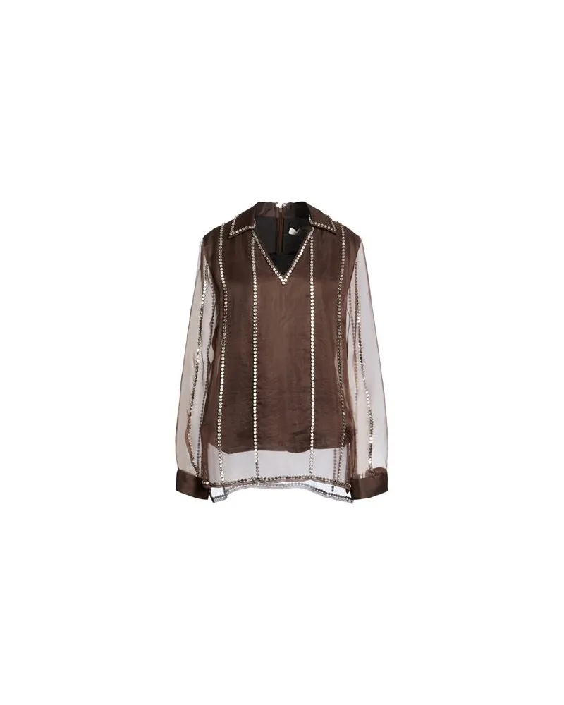 Wales Bonner TOPS - Topsauf YOOX.COM Schokobraun