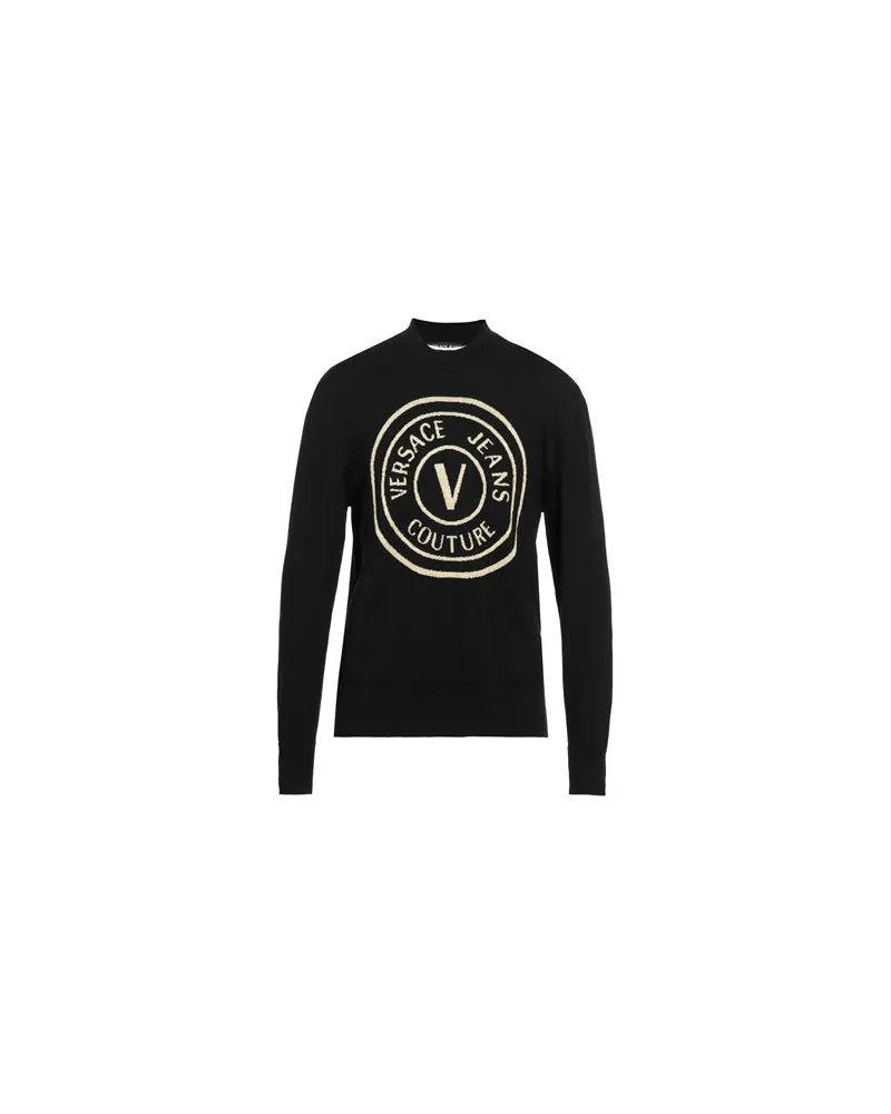 Versace Jeans STRICKWAREN - Pulloverauf YOOX.COM Schwarz