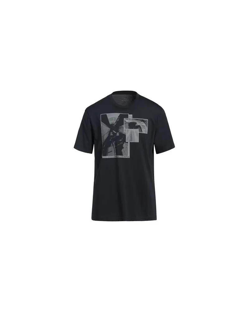 Armani Exchange TOPS - T-shirtsauf YOOX.COM Nachtblau