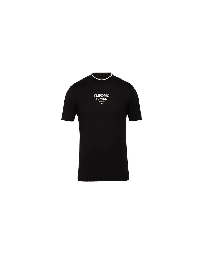 Emporio Armani TOPS - T-shirtsauf YOOX.COM Schwarz