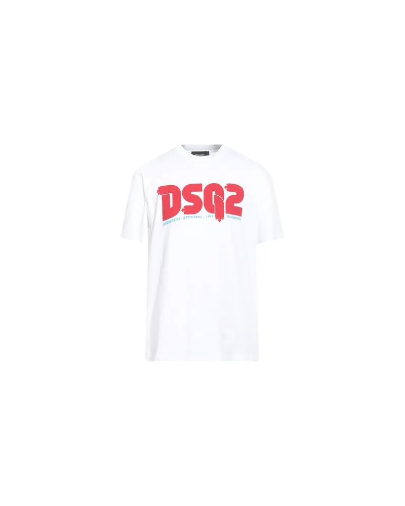 Dsquared2 TOPS - T-shirtsauf YOOX.COM Weiß
