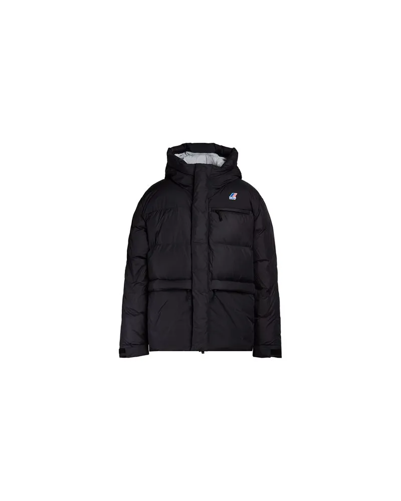 K-Way LE VRAI 4.0 AURELE HEAVY WARM - JACKEN & MÄNTEL - Pufferjacken & Daunenjackenauf YOOX.COM Schwarz