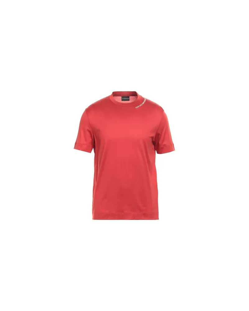 Emporio Armani TOPS - T-shirtsauf YOOX.COM Tomatenrot