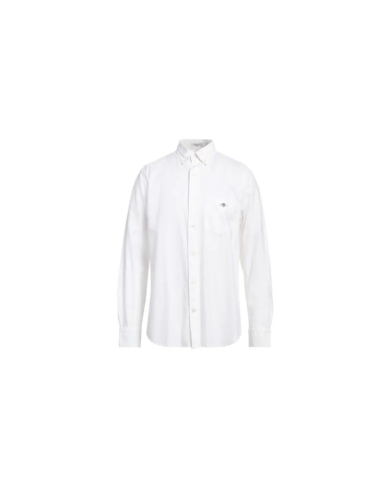 Gant TOPS - Hemdenauf YOOX.COM Weiß