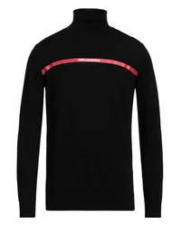 Karl Lagerfeld Rollkragenpullover Schwarz