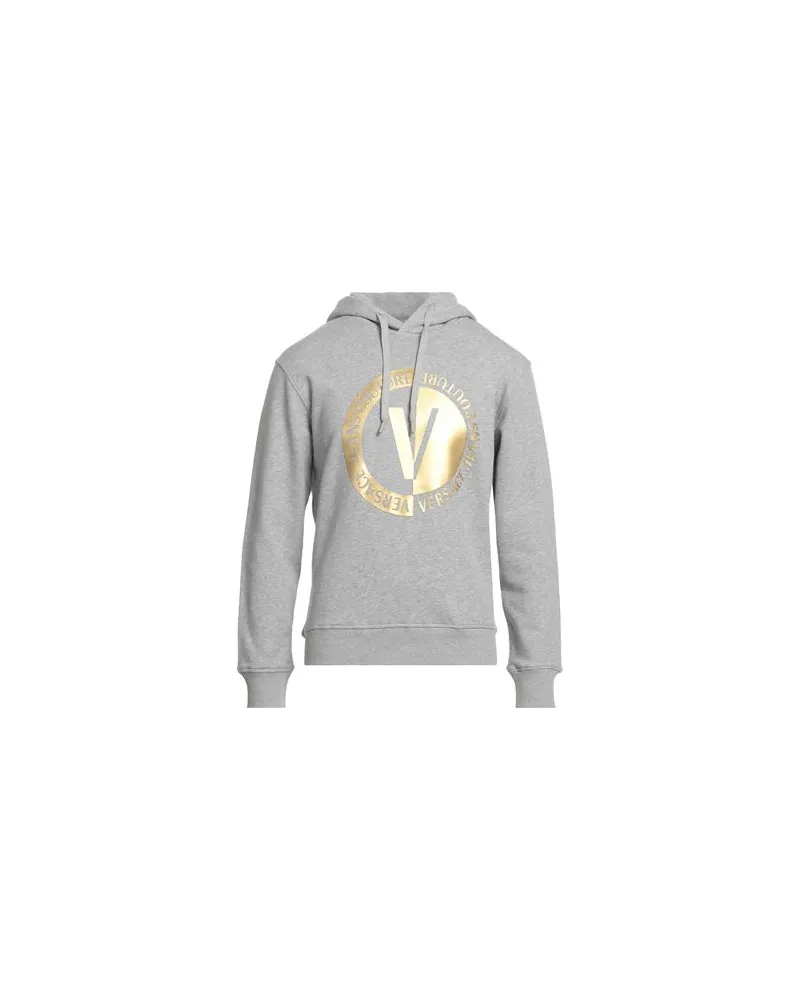 Versace Jeans TOPS - Sweatshirtsauf YOOX.COM Hellgrau