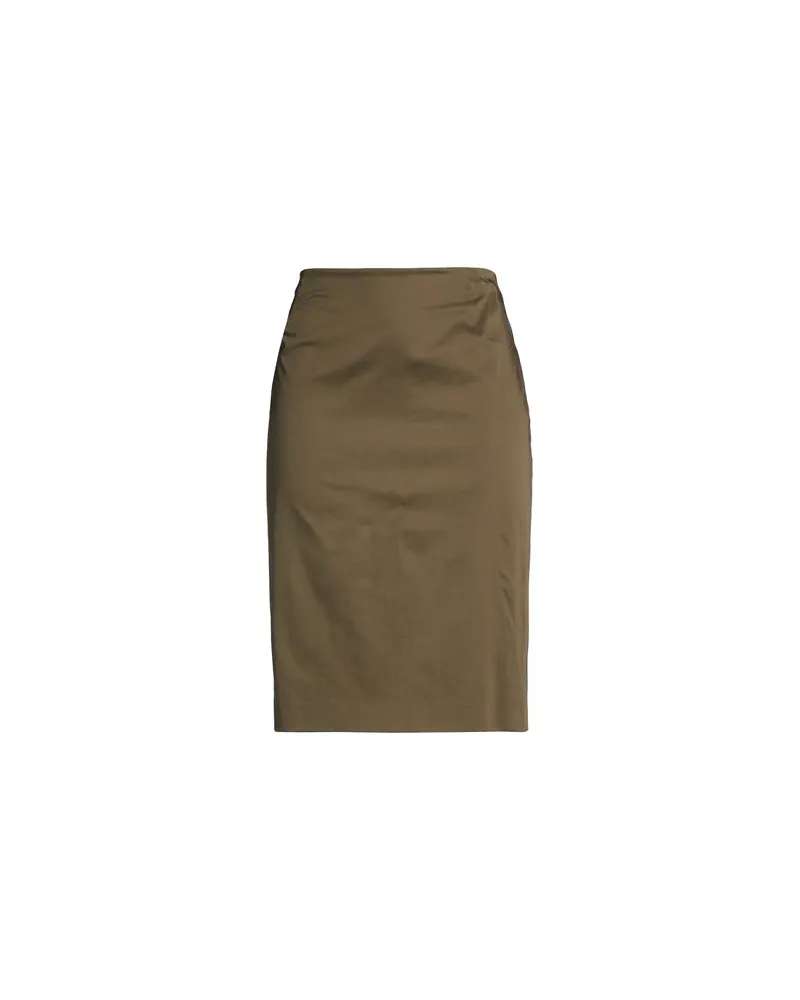 Clips HOSEN & RÖCKE - Midi-Röckeauf YOOX.COM Militärgrün