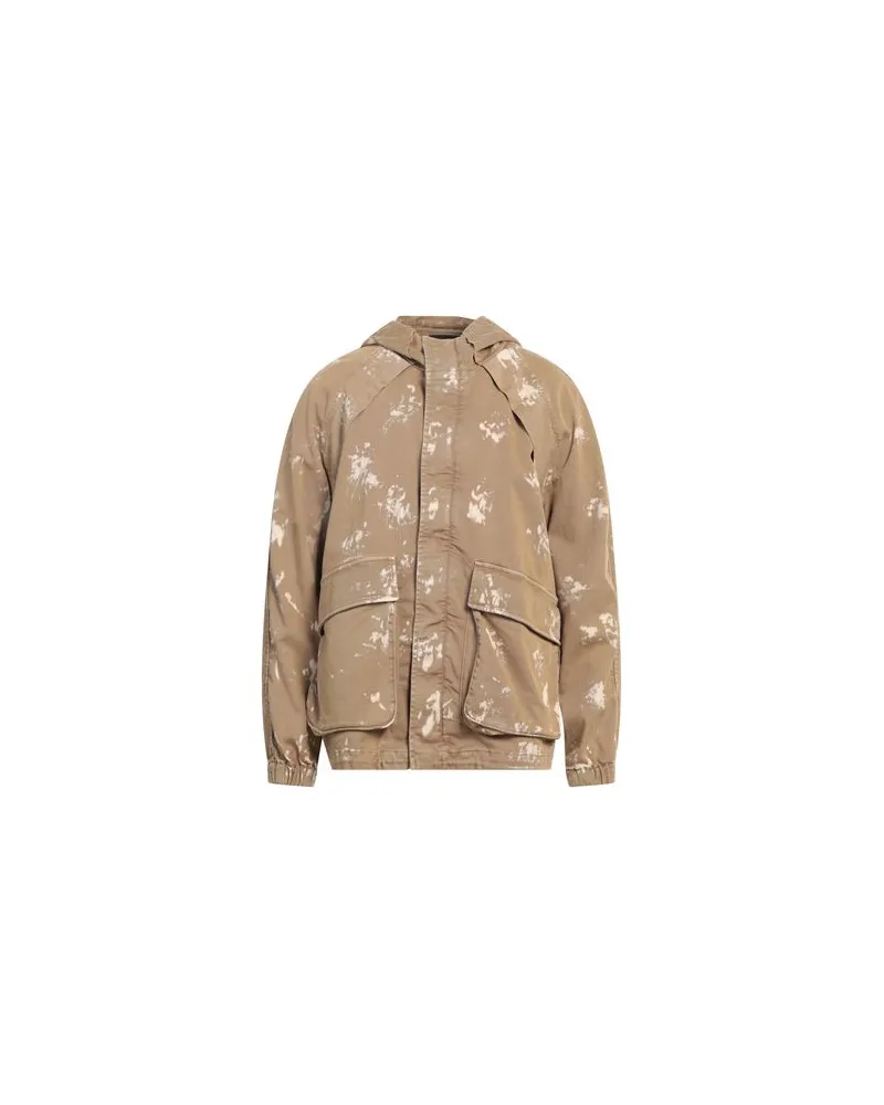 Dondup JACKEN & MÄNTEL - Jeansjacken/Mäntelauf YOOX.COM Khaki
