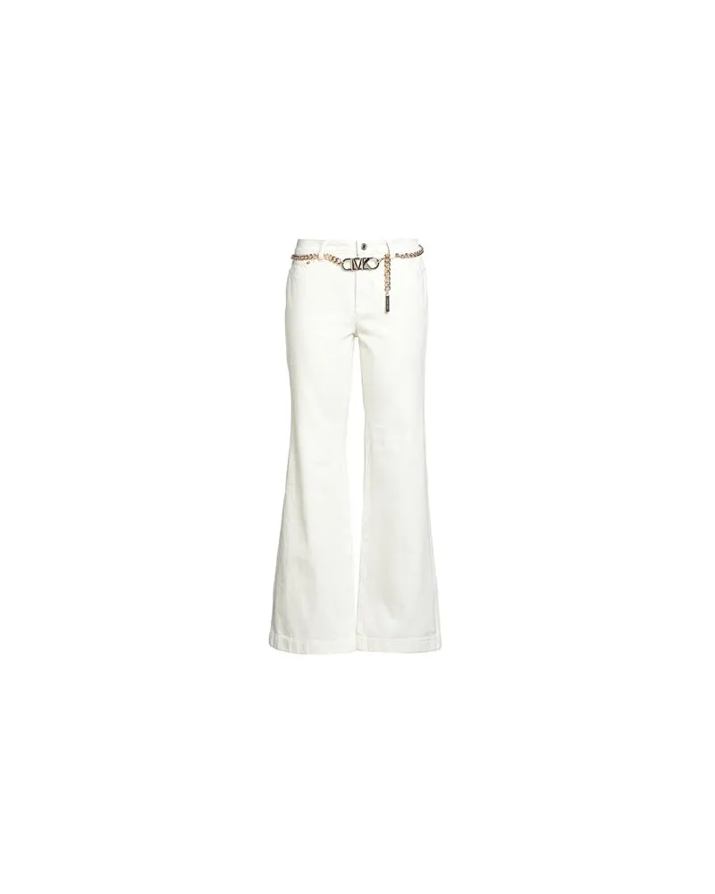 Michael Kors HOSEN & RÖCKE - Jeanshosenauf YOOX.COM Elfenbein