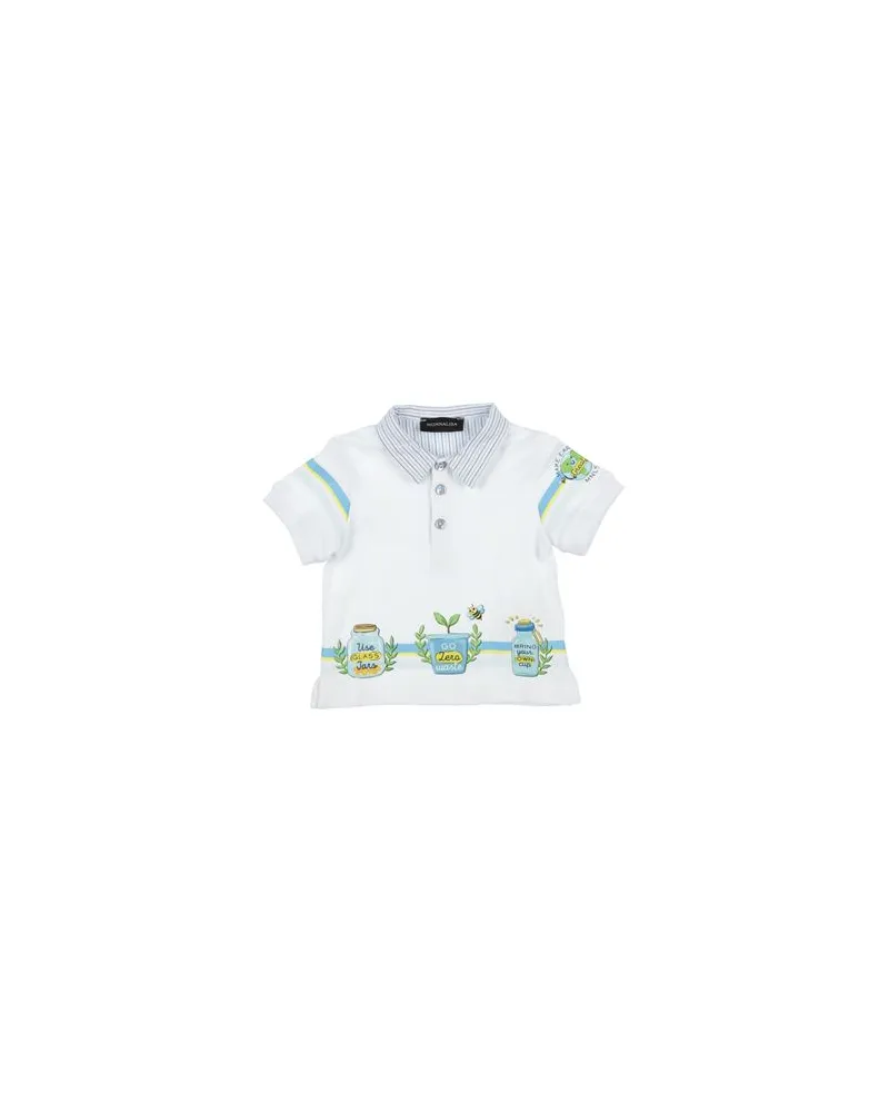 Monnalisa TOPS - Poloshirtsauf YOOX.COM Weiß