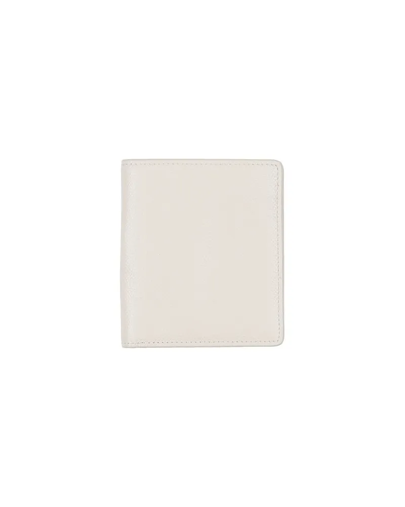 Maison Margiela Kleinlederwaren - Brieftaschenauf YOOX.COM Elfenbein