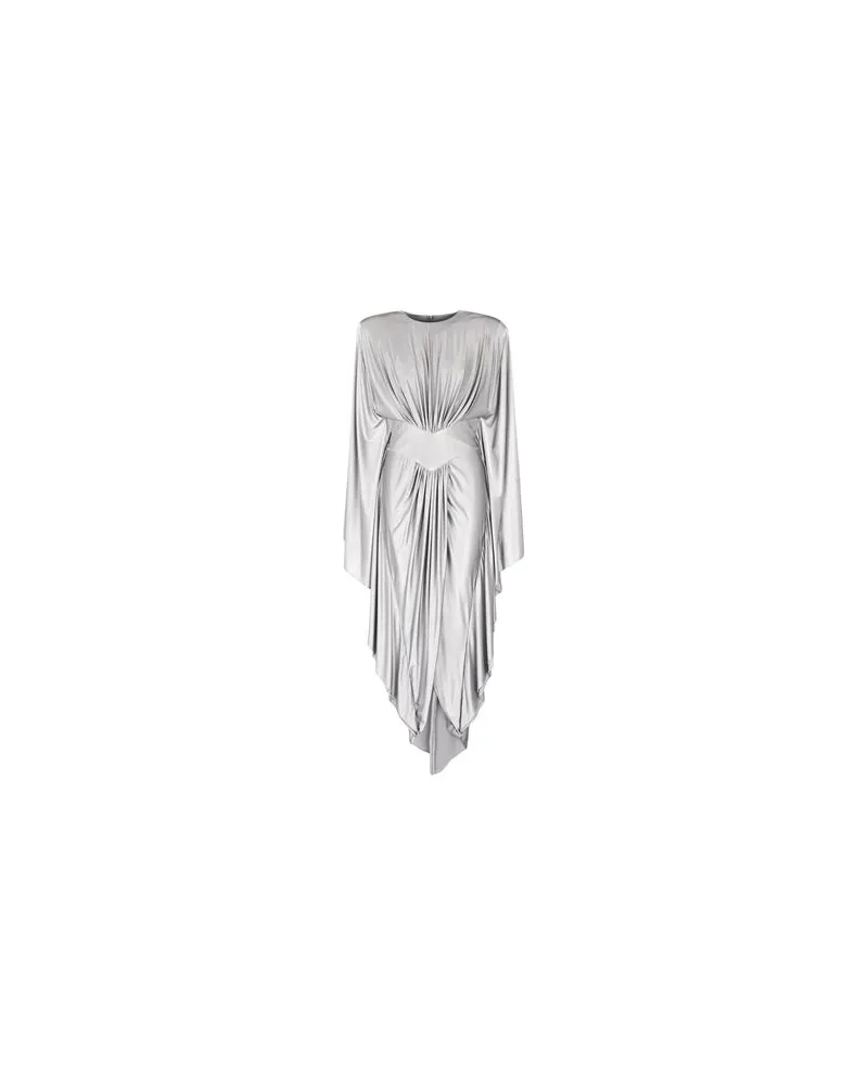 Alexandre Vauthier KLEIDER - Maxi-Kleiderauf YOOX.COM Grau