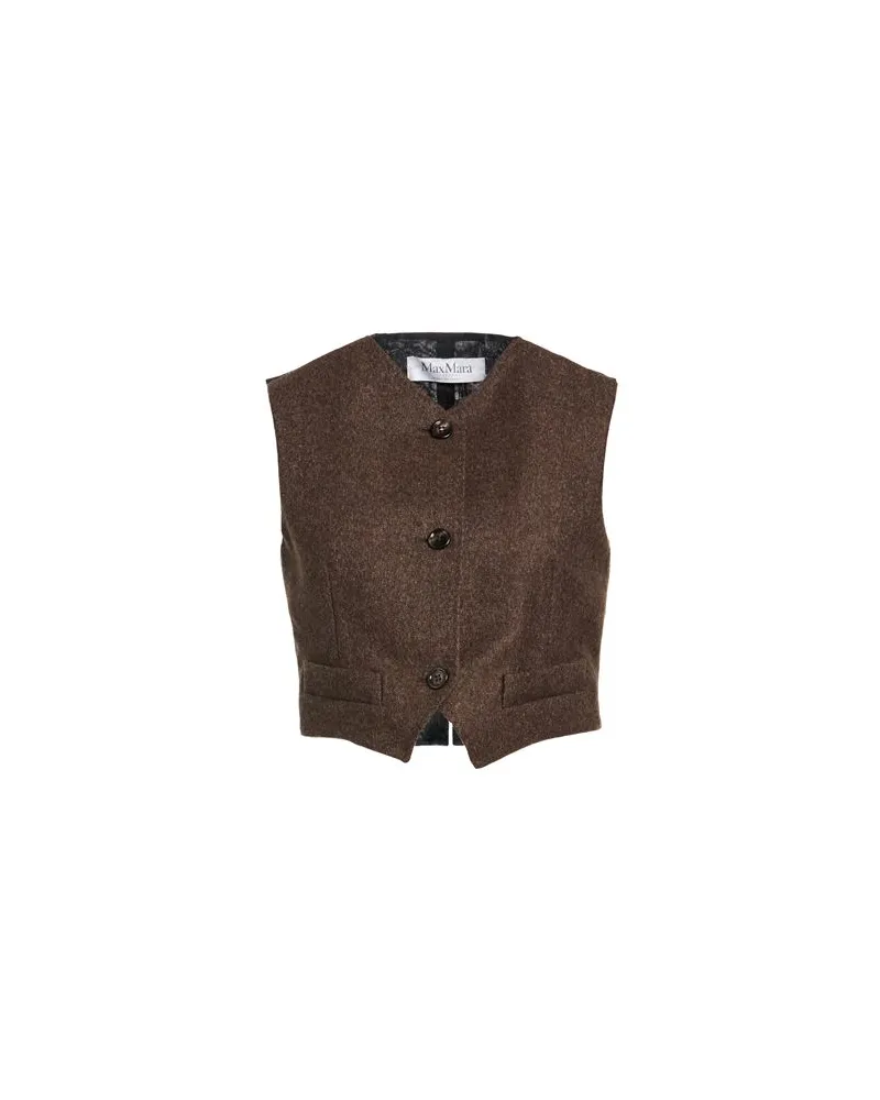 Max Mara ANZÜGE und CO-ORDS - Couture-Westenauf YOOX.COM Braun