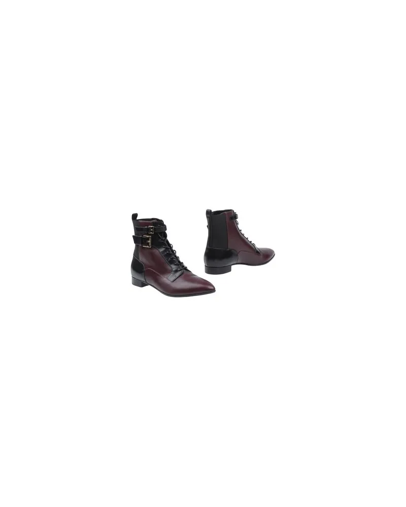 Sergio Rossi SCHUHE - Stiefelettenauf YOOX.COM Pflaume