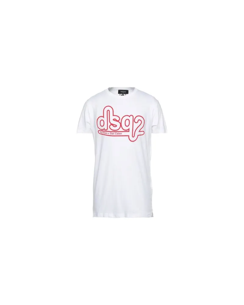 Dsquared2 TOPS - T-shirtsauf YOOX.COM Weiß
