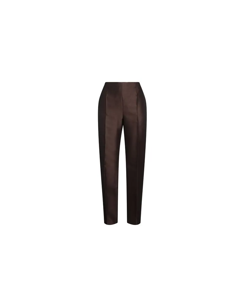 Alberta Ferretti HOSEN & RÖCKE - Hosenauf YOOX.COM Dunkelbraun