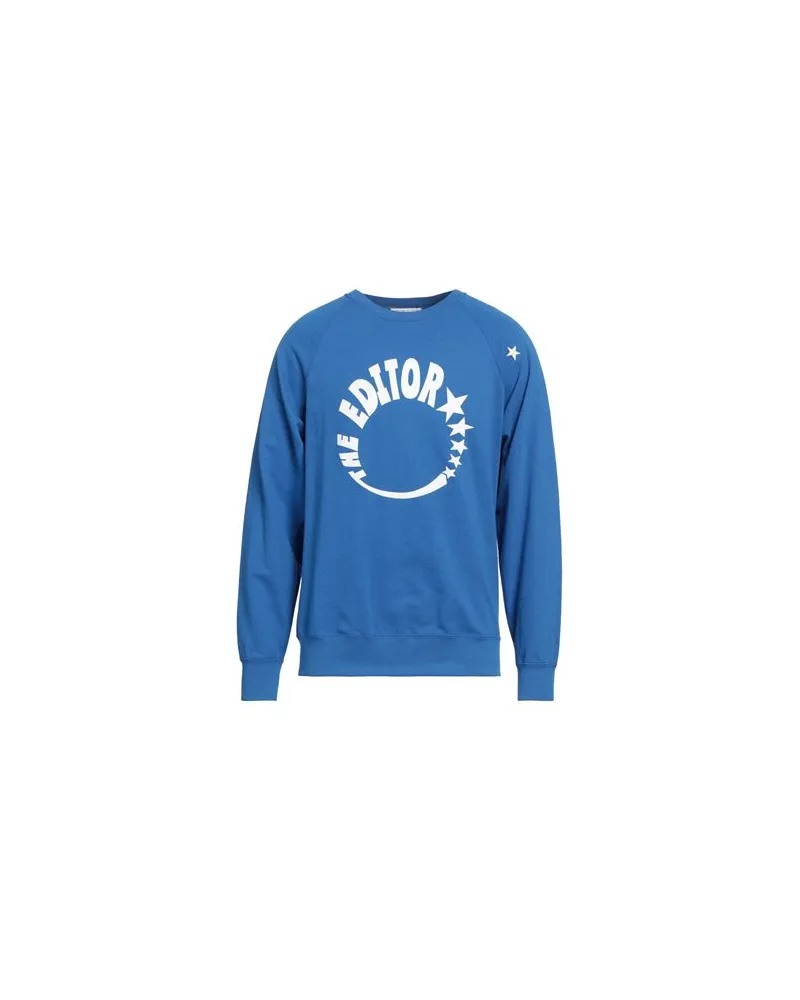 THE EDITOR TOPS - Sweatshirtsauf YOOX.COM Azurblau