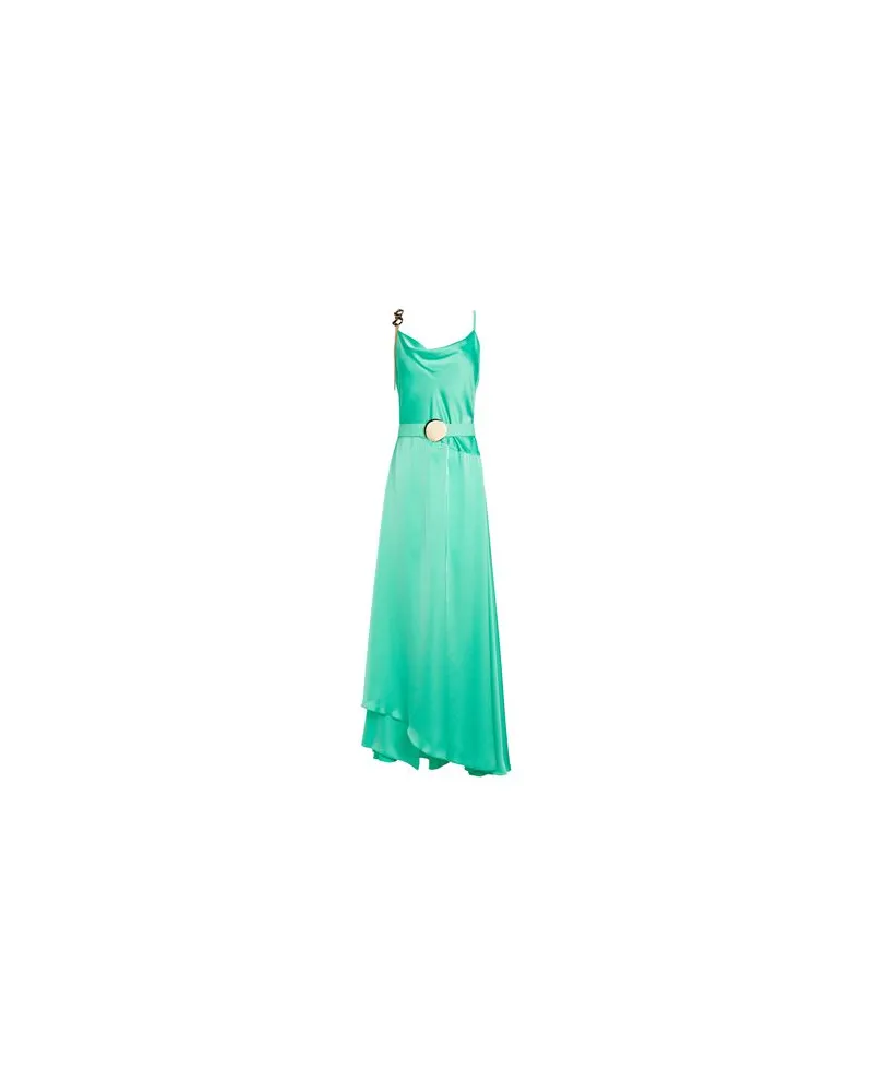 Simona Corsellini KLEIDER - Maxi-Kleiderauf YOOX.COM Säuregrün
