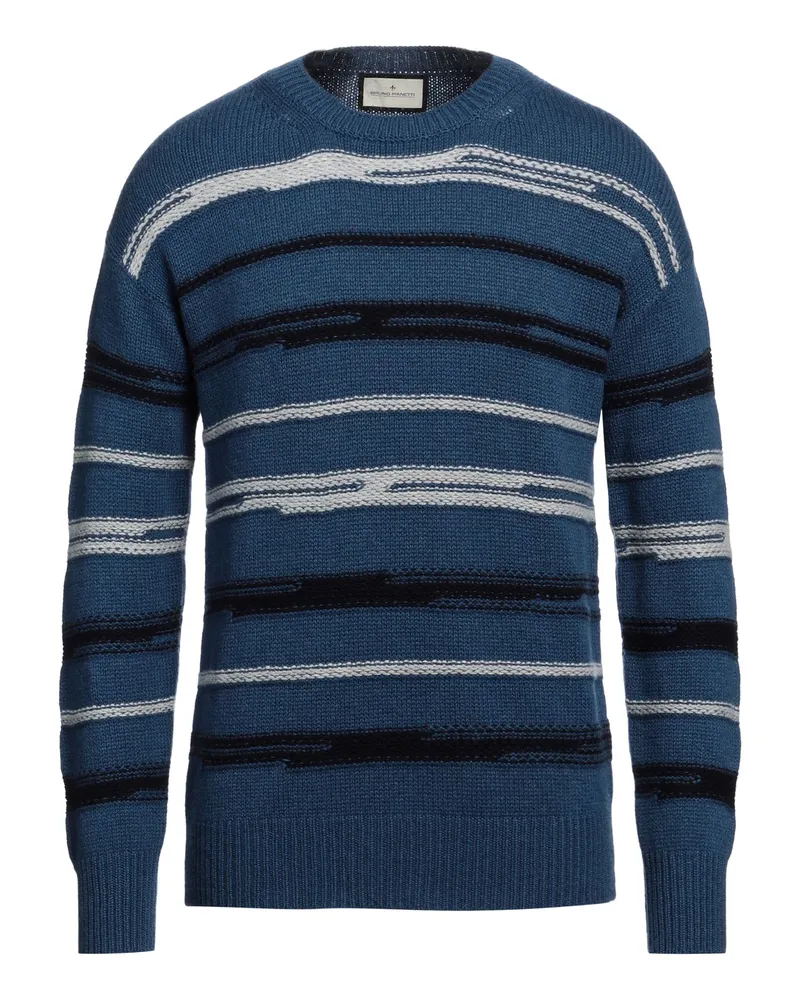 Bruno Manetti Pullover Blau