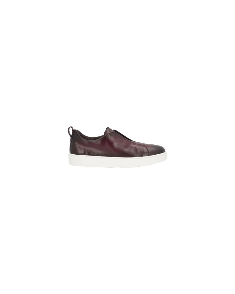 Santoni SCHUHE - Sneakersauf YOOX.COM Bordeaux