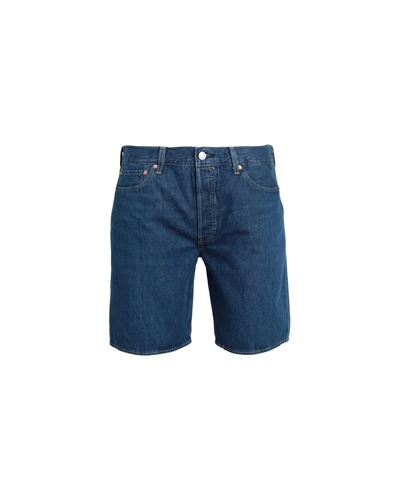 Levi's 501®ORIGINAL SHORTS DARK INDIGO - WORN IN  - HOSEN & RÖCKE - Jeansshortsauf YOOX.COM Blau