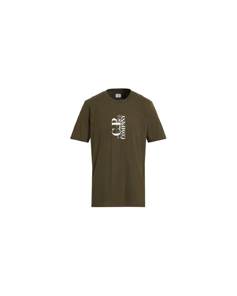 C.P. Company TOPS - T-shirtsauf YOOX.COM Militärgrün