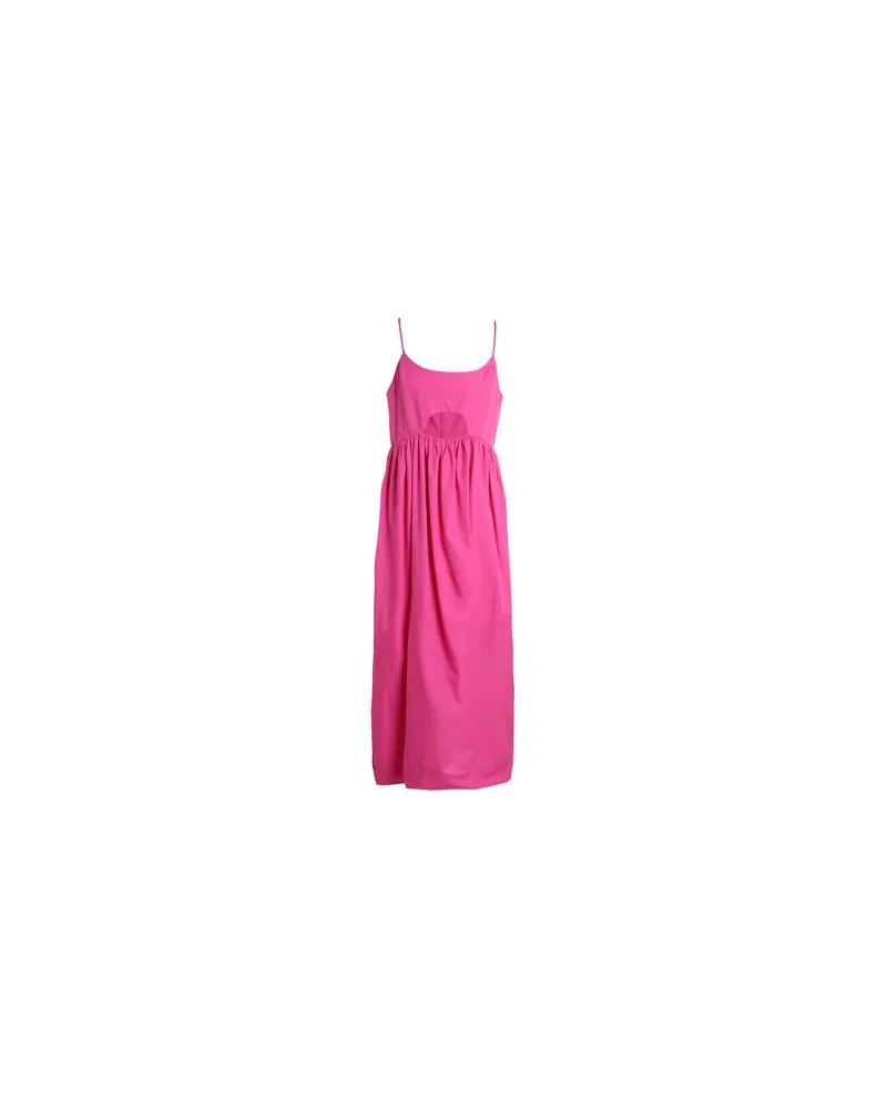 Topshop KLEIDER - Maxi-Kleiderauf YOOX.COM Fuchsia