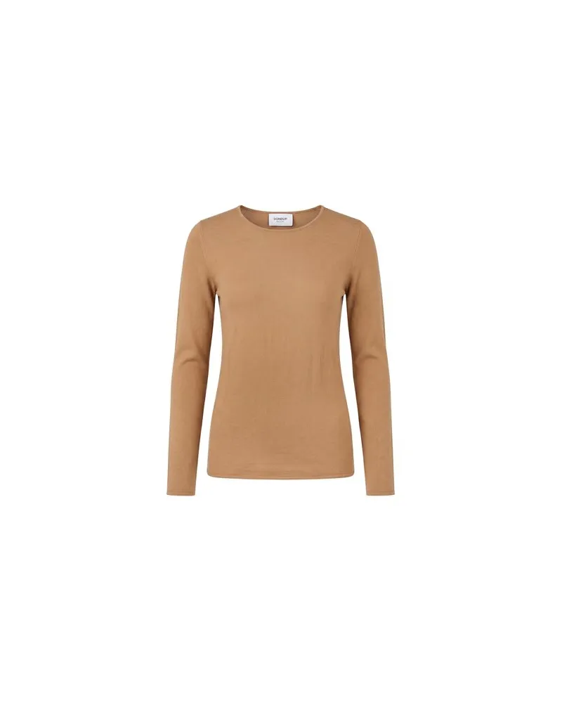 Dondup STRICKWAREN - Pulloverauf YOOX.COM Kamel