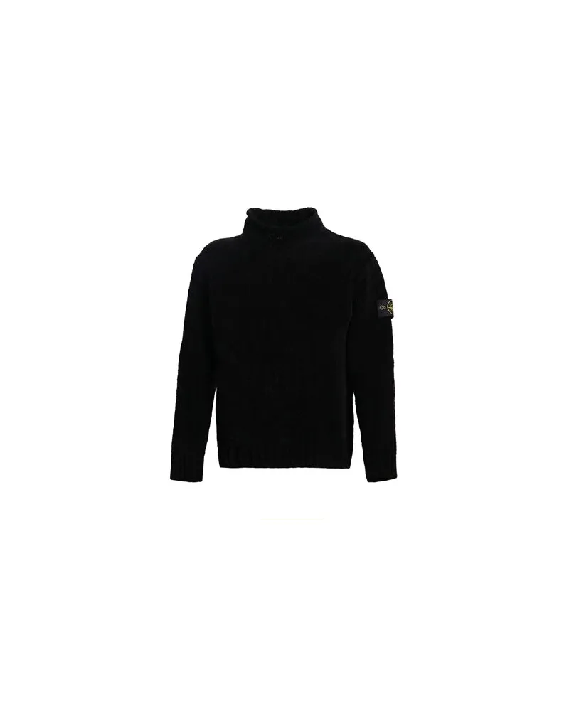 Stone Island STRICKWAREN - Pulloverauf YOOX.COM Schwarz