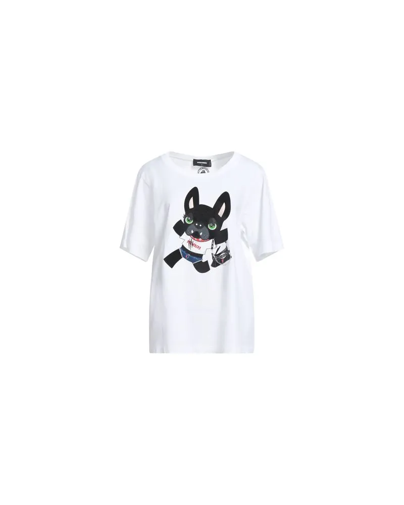 Dsquared2 TOPS - T-shirtsauf YOOX.COM Weiß