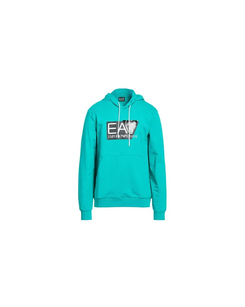 EA7 TOPS - Sweatshirtsauf YOOX.COM Tūrkis