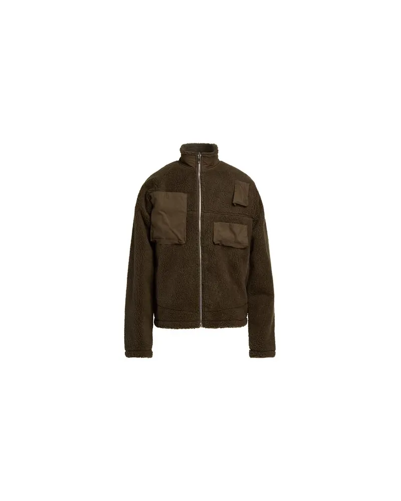 Saintwoods JACKEN & MÄNTEL - Shearling- & Kunstfellauf YOOX.COM Militärgrün