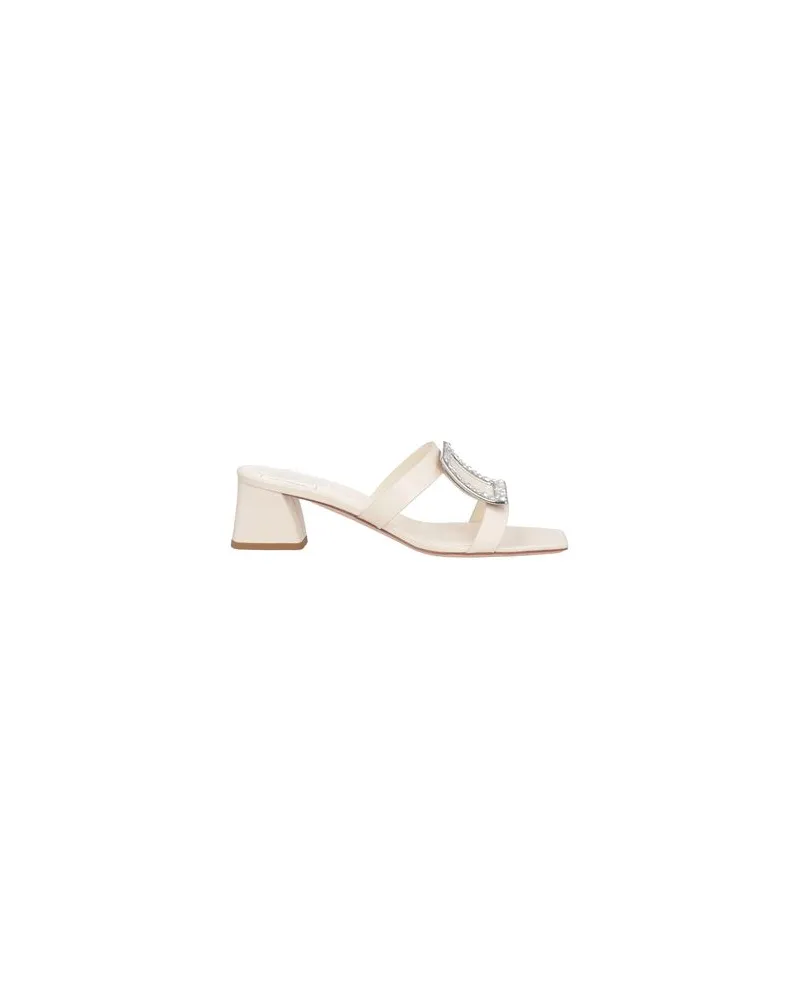 Roger Vivier SCHUHE - Sandalenauf YOOX.COM Elfenbein