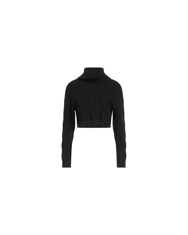 Vila STRICKWAREN - Rollkragenpulloverauf YOOX.COM Schwarz