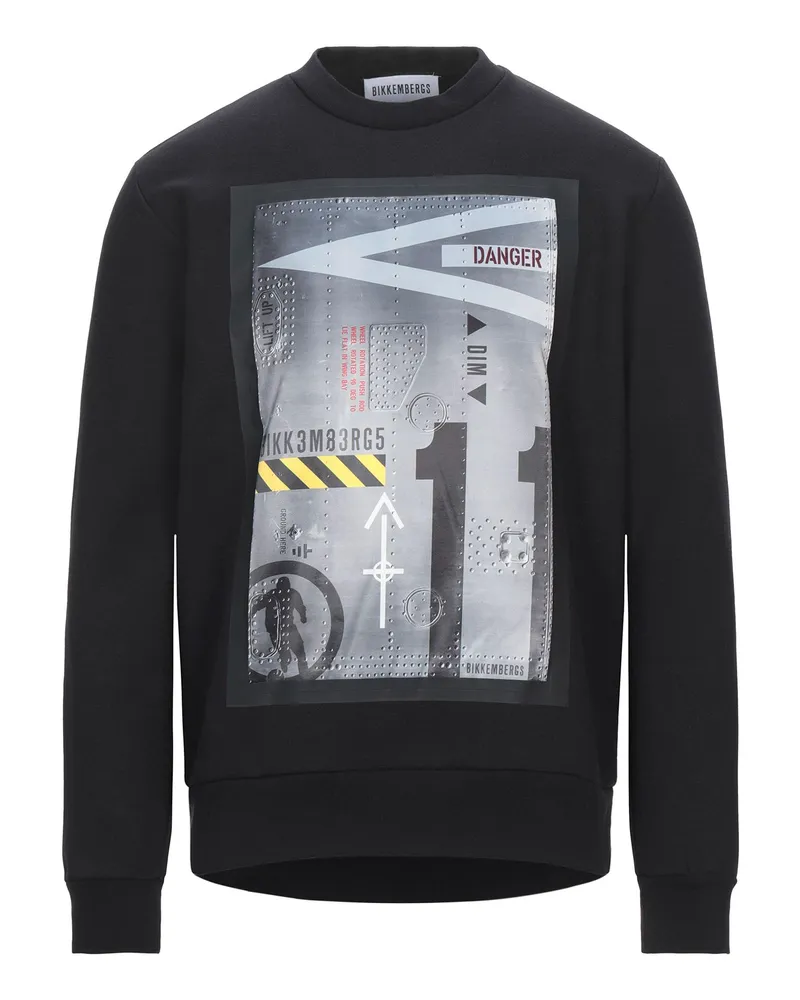 Bikkembergs Sweatshirt Schwarz