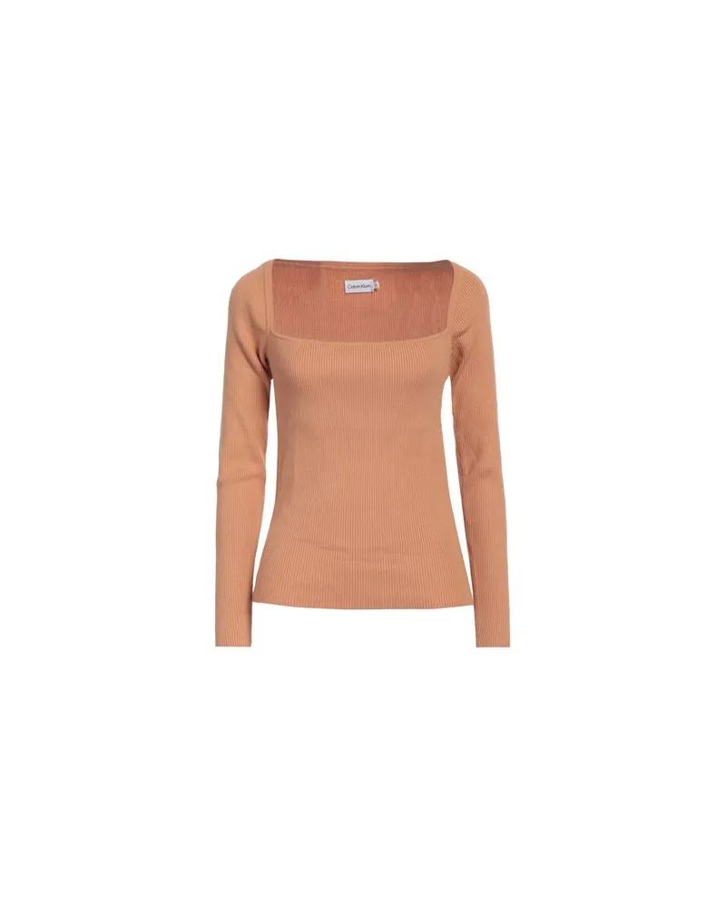 Calvin Klein STRICKWAREN - Pulloverauf YOOX.COM Kamel