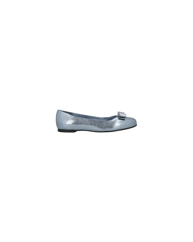 Ferragamo SCHUHE - Ballerinasauf YOOX.COM Taubenblau