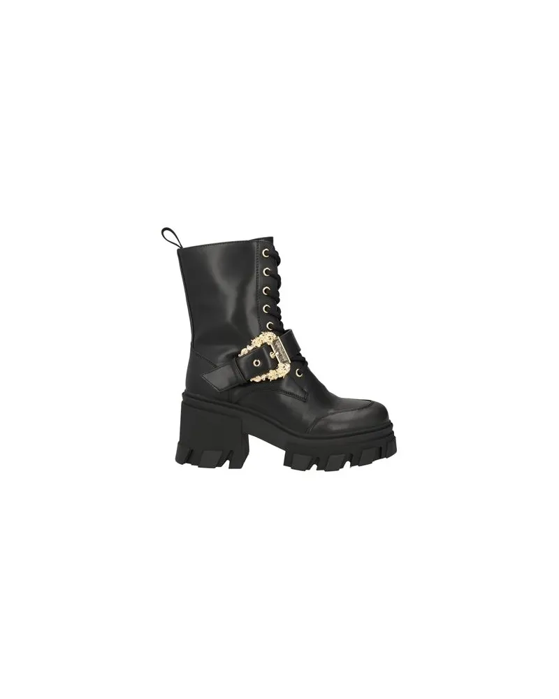 Versace Jeans SCHUHE - Stiefelettenauf YOOX.COM Schwarz