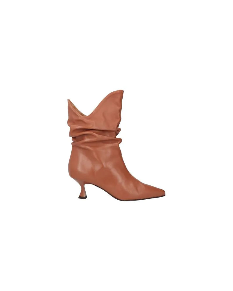 MyChalom SCHUHE - Stiefelettenauf YOOX.COM Braun